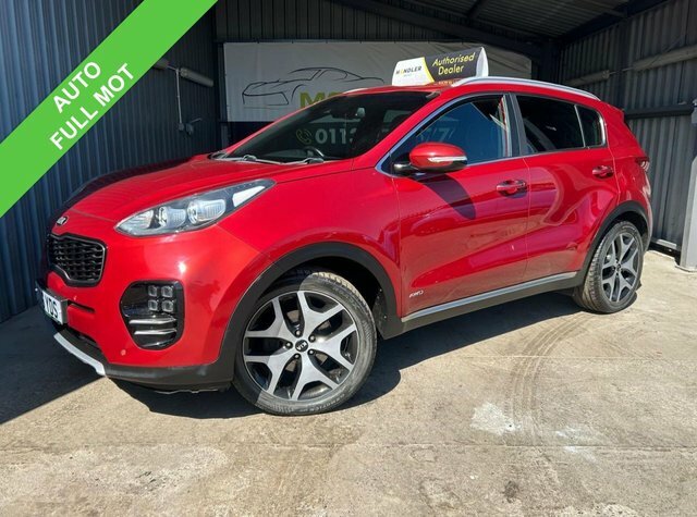 Kia Sportage 1.6 T-gdi Gt-line Suv Dct Awd Euro 6 1 Red