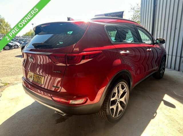 Kia Sportage 1.6 T-gdi Gt-line Suv Dct Awd Euro 6 1 CU16YDS Red #3