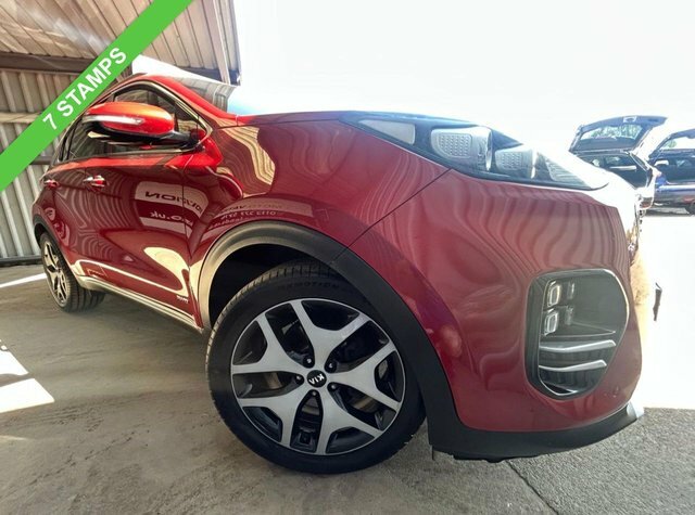 Kia Sportage 1.6 T-gdi Gt-line Suv Dct Awd Euro 6 1 CU16YDS Red #2