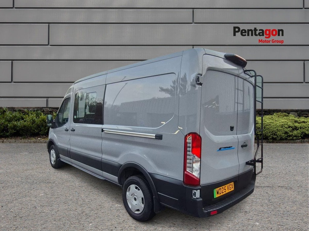 Ford Transit Custom 390 89Kwh Trend 22Kw Charger Crew Van Double Cab MD25VGX Grey #2