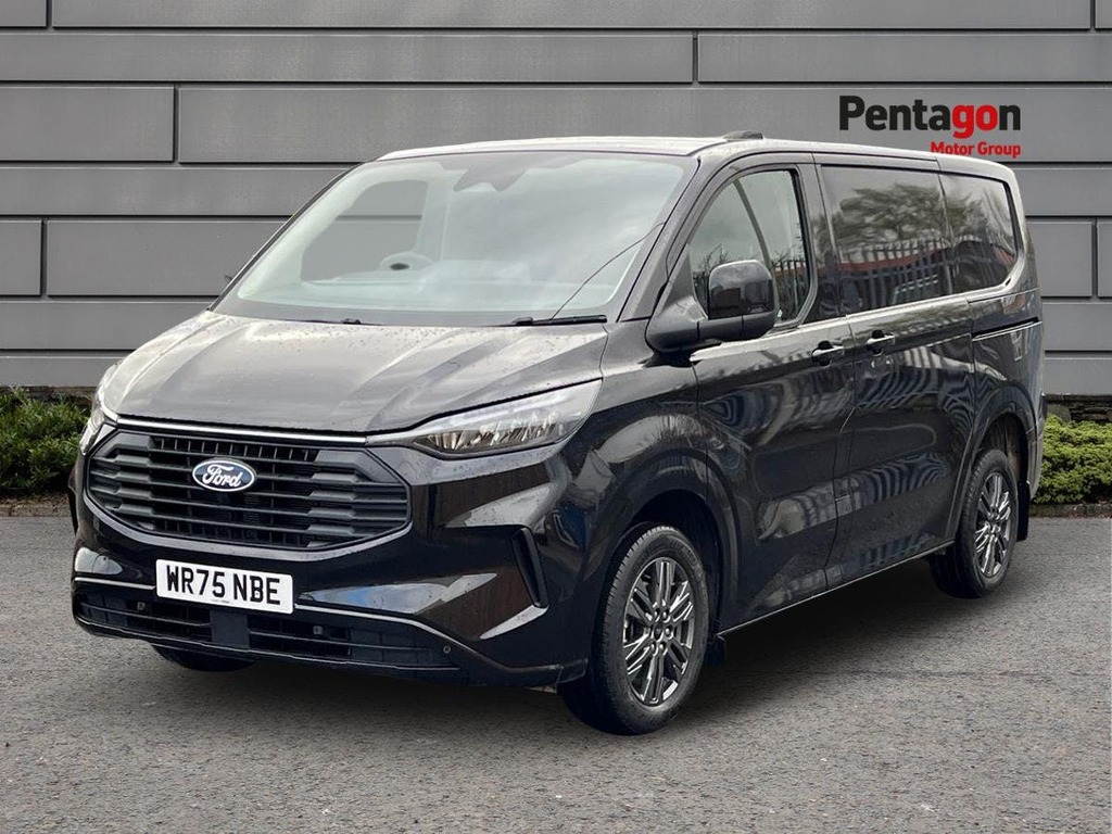 Ford Transit Custom 2.0 320 Ecoblue Limited Panel Van Manua WR75NBE Black #3