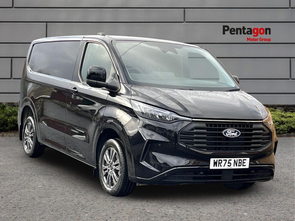 Ford Transit Custom 2.0 320 Ecoblue Limited Panel Van Manua Black
