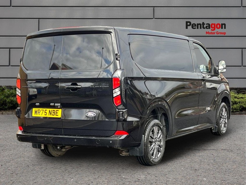 Ford Transit Custom 2.0 320 Ecoblue Limited Panel Van Manua WR75NBE Black #4