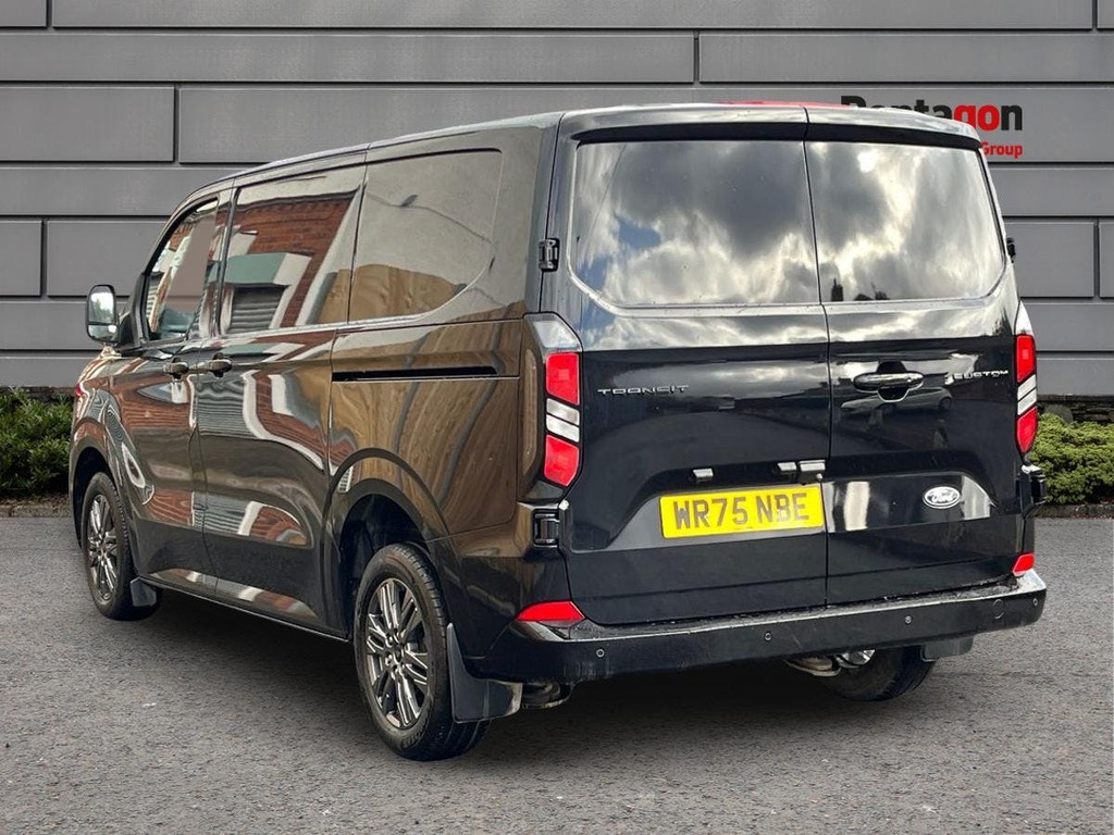 Ford Transit Custom 2.0 320 Ecoblue Limited Panel Van Manua WR75NBE Black #2