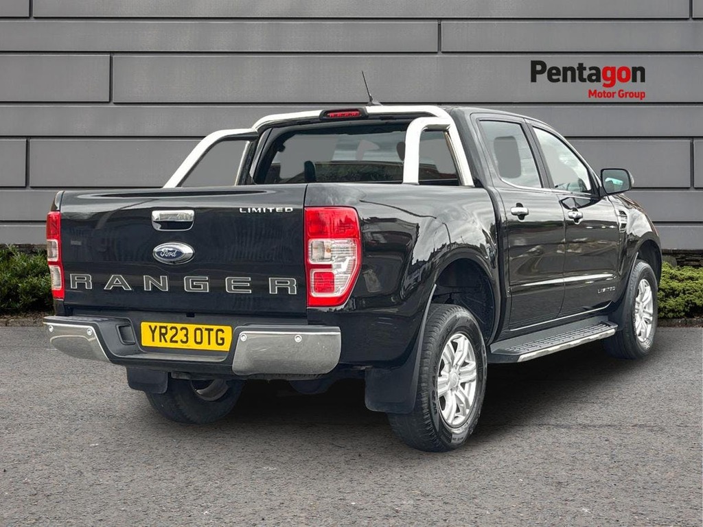 Ford Ranger 2.0 Ecoblue Limited Pickup Double Cab M YR23OTG Black #4
