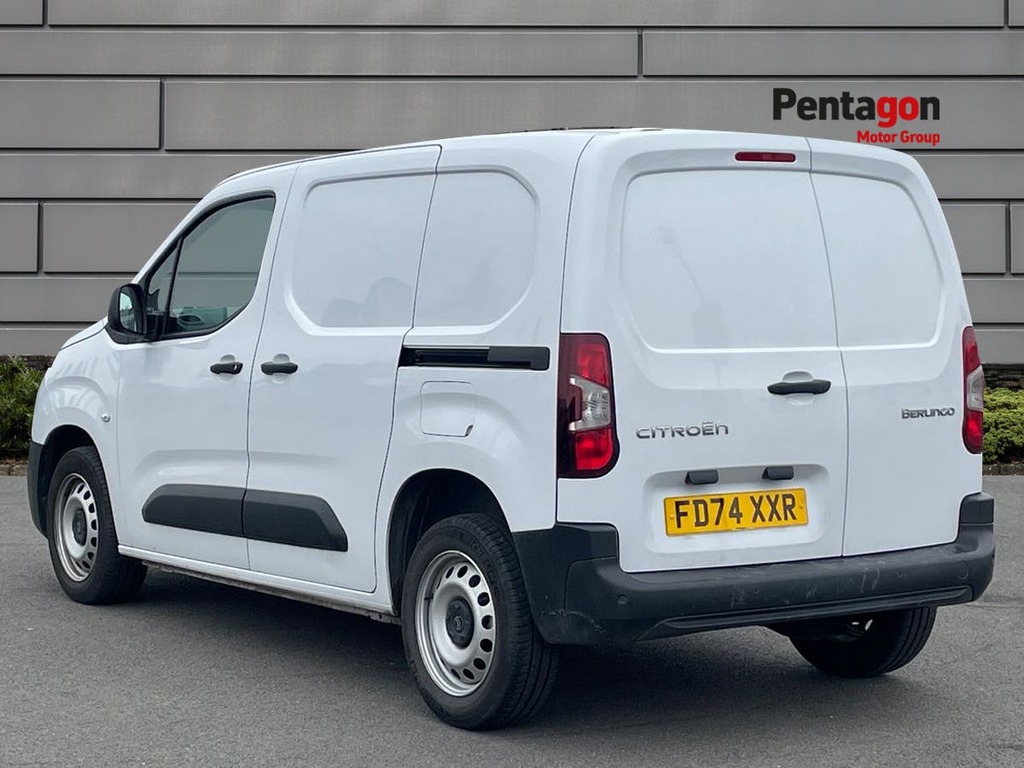 Citroen Berlingo 1.5 Bluehdi 1000 Enterprise M Panel Van FD74XXR White #2