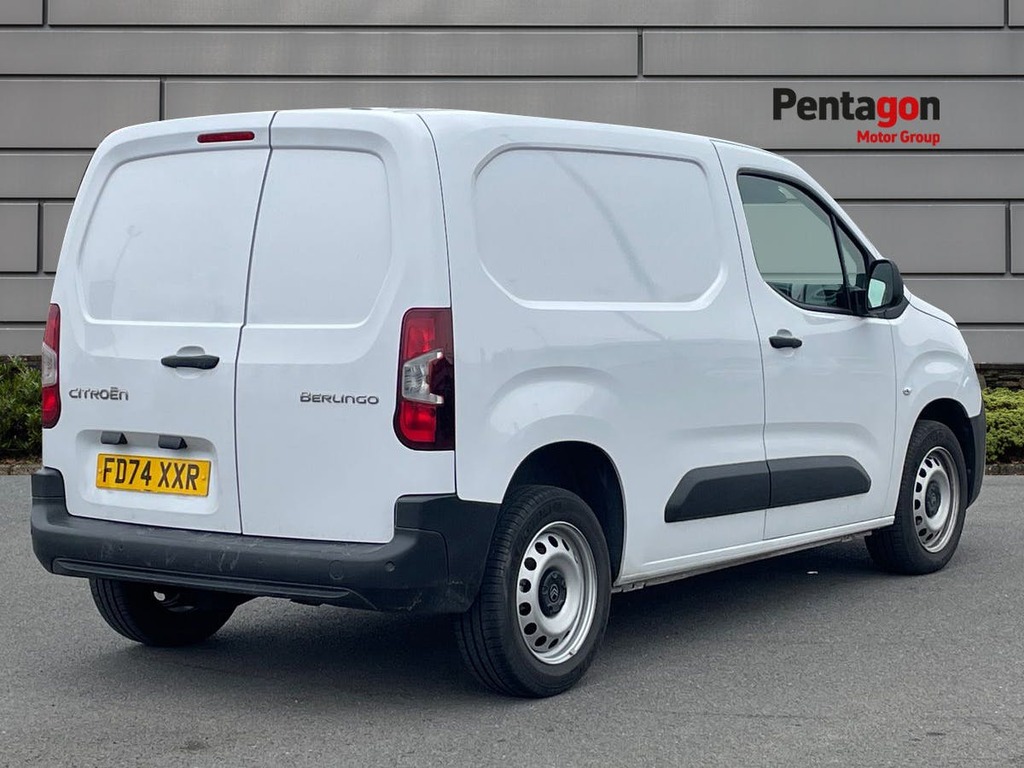 Citroen Berlingo 1.5 Bluehdi 1000 Enterprise M Panel Van FD74XXR White #4
