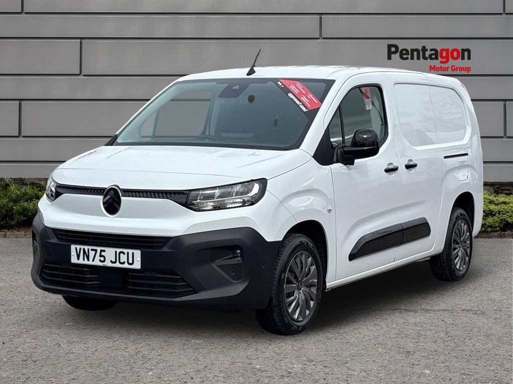 Citroen Berlingo 1.5 Bluehdi 950Driver Xl Panel Van 6Dr Man VN75JCU White #3