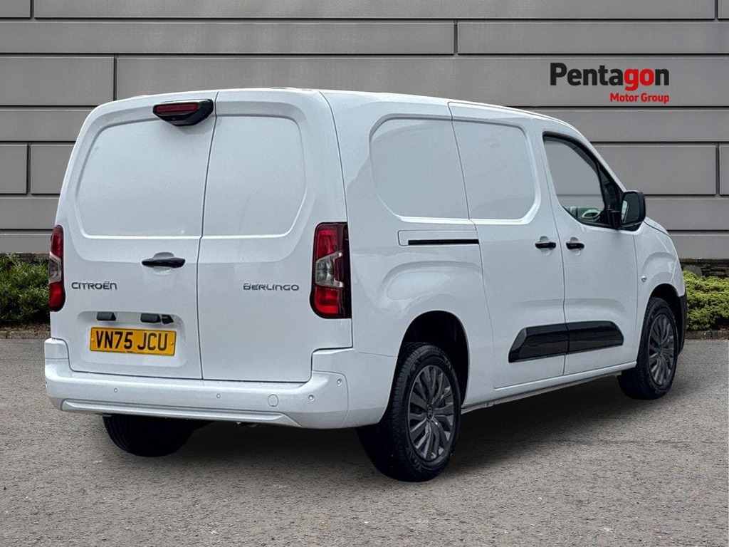 Citroen Berlingo 1.5 Bluehdi 950Driver Xl Panel Van 6Dr Man VN75JCU White #4