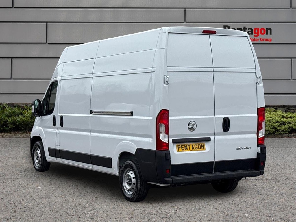 Vauxhall Movano 2.2 Cdti 3500 Biturbo Prime Panel Van M MT26WDM White #2