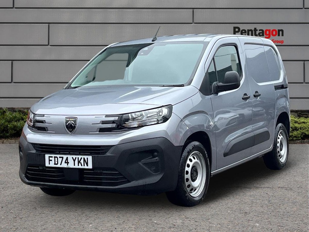 Peugeot Partner 1.5 Bluehdi 1000 Professional Standard Panel Van 5 FD74YKN Grey #3