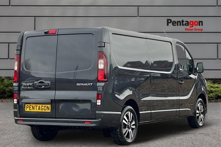 Renault Trafic 2.0 Dci Blue Ll30 Extra Sport Panel Van FV26EVH Grey #4