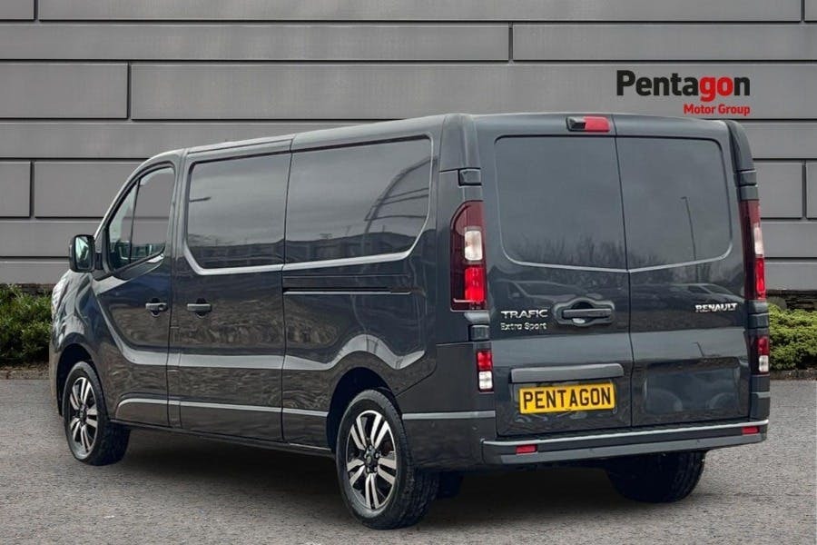 Renault Trafic 2.0 Dci Blue Ll30 Extra Sport Panel Van FV26EVH Grey #2