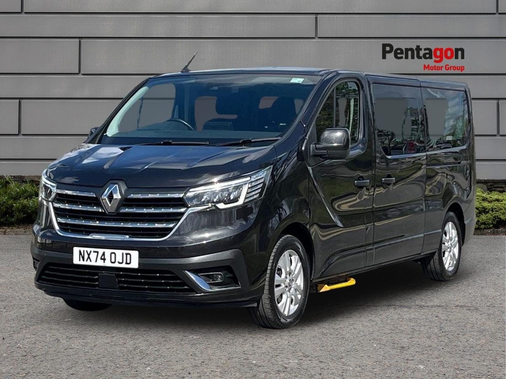 Renault Trafic 2.0 Dci Ll30 Extra Minibus Double Cab E Black #3