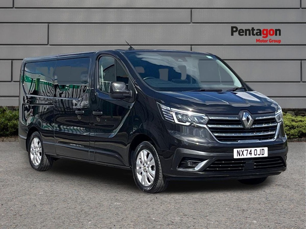 Renault Trafic 2.0 Dci Ll30 Extra Minibus Double Cab E Black