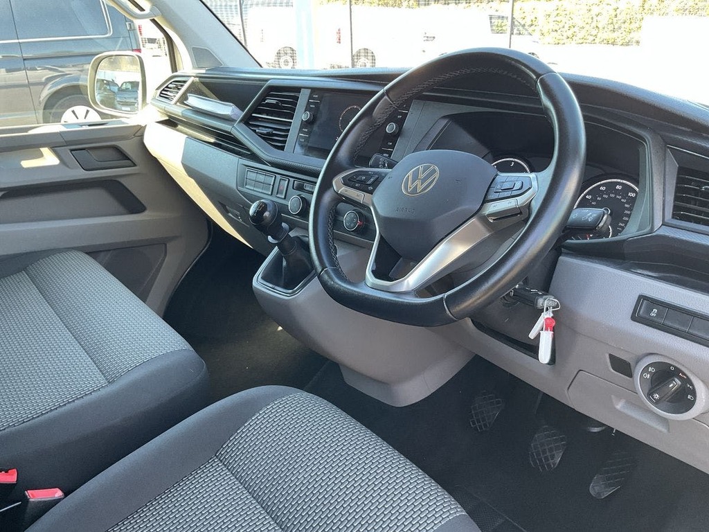 Volkswagen Transporter 2.0 Tdi T28 Highline Panel Van F GJ74OTX White #5