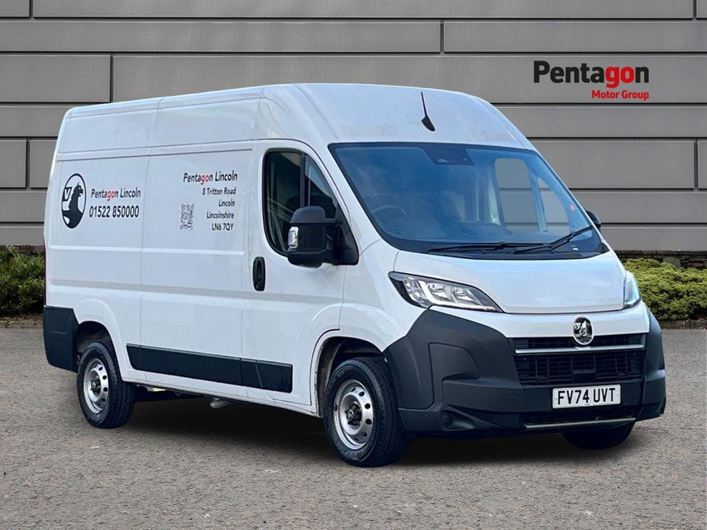Vauxhall Movano 2.2 Cdti 3500 Biturbo Prime Panel Van M White