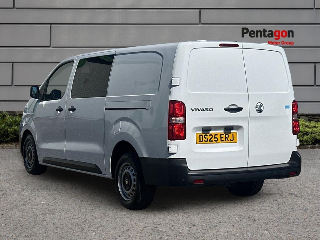 Vauxhall Vivaro 2.0 Turbo D Prime Xl Crew Van Double Cab 6Dr Diese DS25ERJ White #2