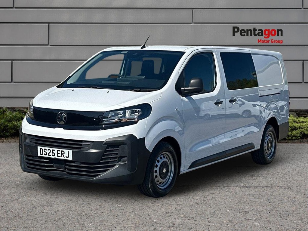 Vauxhall Vivaro 2.0 Turbo D Prime Xl Crew Van Double Cab 6Dr Diese DS25ERJ White #3