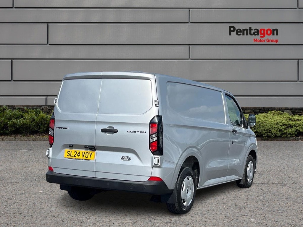 Ford Transit Custom 2.0 300 Ecoblue Trend Panel Van SL24VOY Silver #4