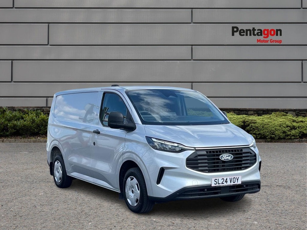 Ford Transit Custom 2.0 300 Ecoblue Trend Panel Van Silver