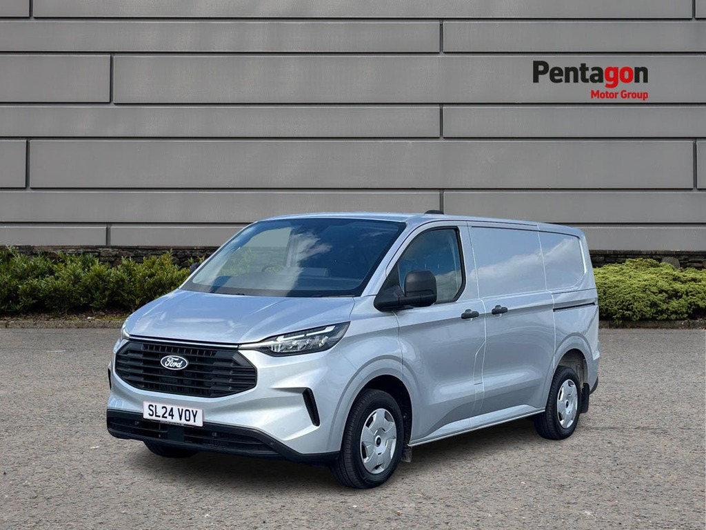 Ford Transit Custom 2.0 300 Ecoblue Trend Panel Van SL24VOY Silver #3