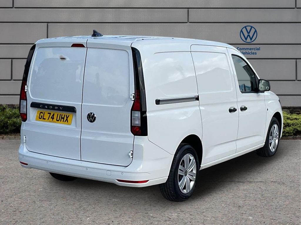 Volkswagen Caddy Maxi 2.0 Tdi C20 Commerce Plus Panel Van 6Dr Man GL74UHX White #4