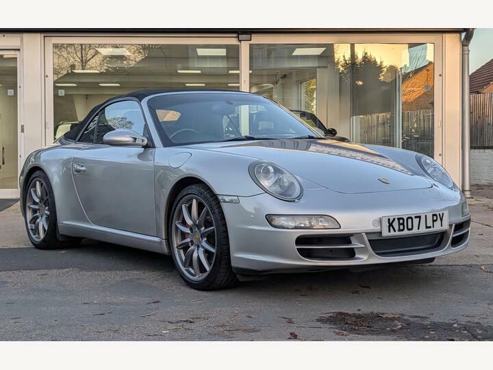 Porsche 911 3.8 997 Carrera S Cabriolet Silver