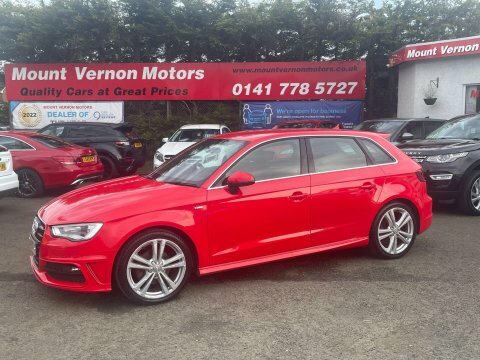 Audi A3 1.4 Tfsi S BD64BTV Red #3