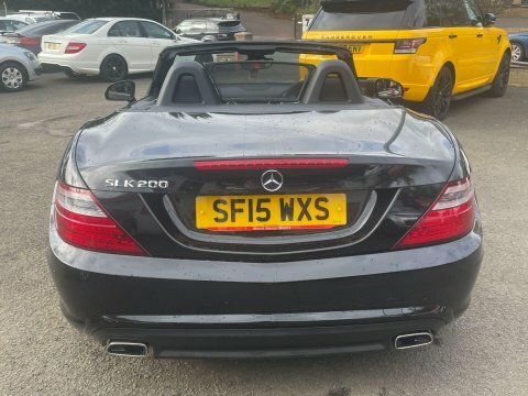 Mercedes-Benz SLK 1.8 Slk200 Amg SF15WXS Black #5