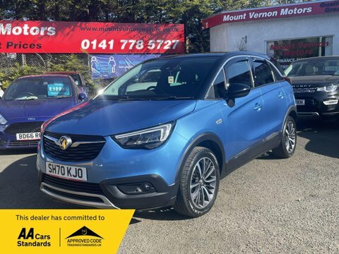 Vauxhall Crossland X 1.5 Turbo D Blue