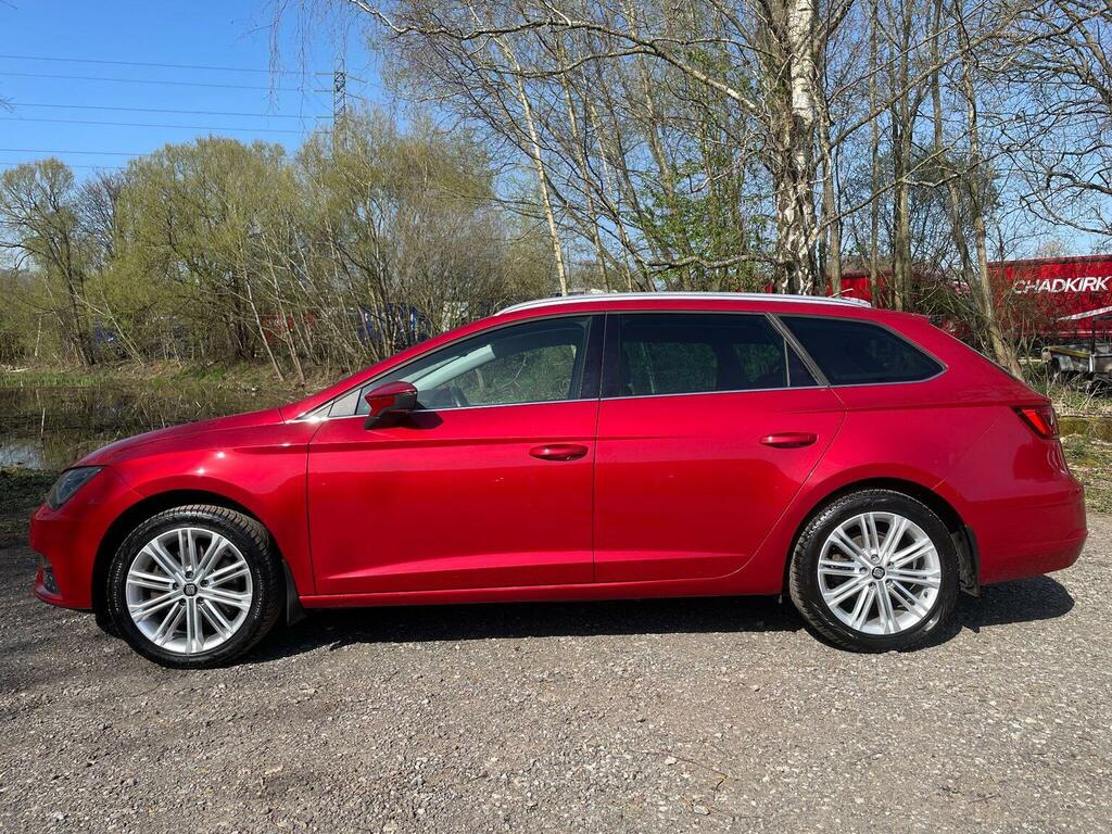 Seat Leon Estate 2.0 Tdi Xcellence Technology St Dsg Euro 6 Red #6