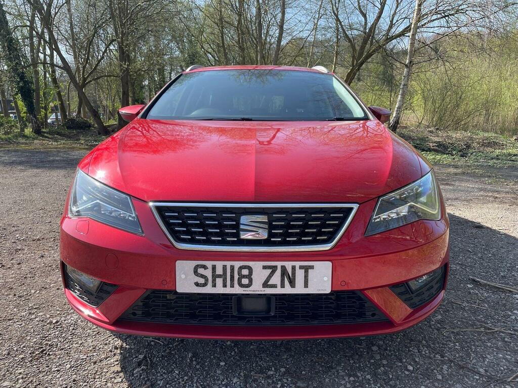 Seat Leon Estate 2.0 Tdi Xcellence Technology St Dsg Euro 6 Red #2