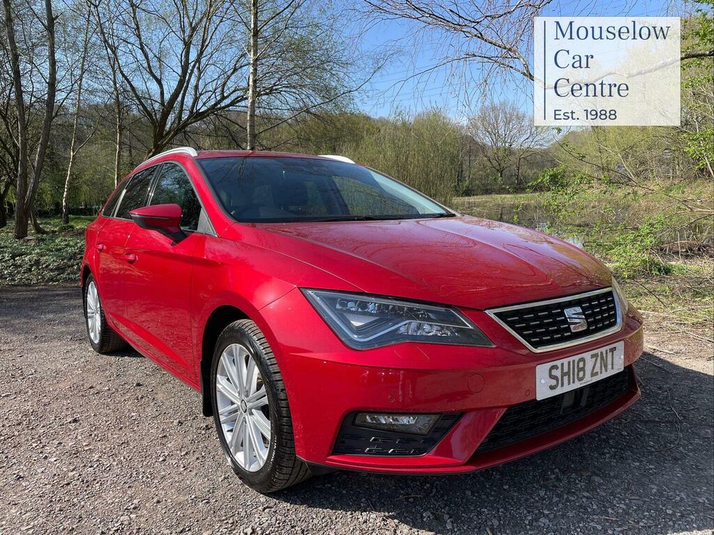 Seat Leon Estate 2.0 Tdi Xcellence Technology St Dsg Euro 6 Red
