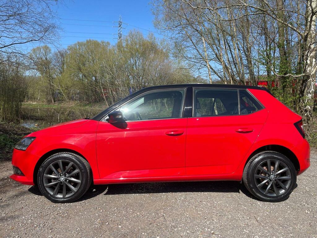 Skoda Fabia Hatchback 1.0 Tsi Colour Edition Euro 6 Ss Red #6
