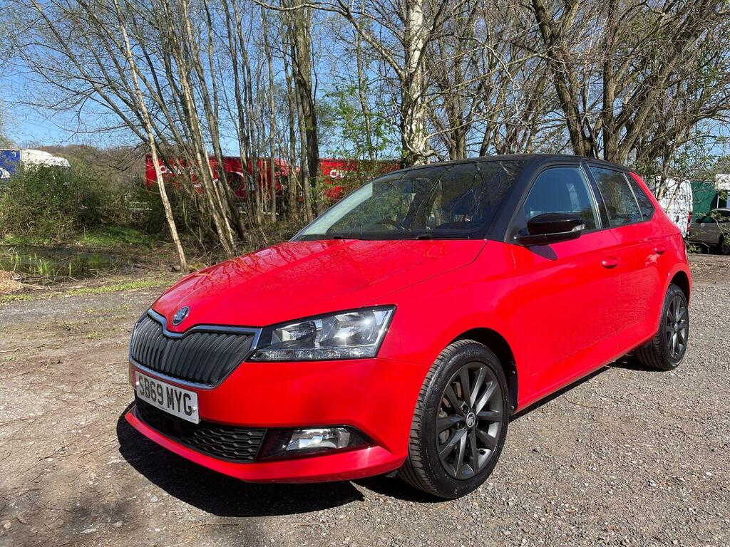 Skoda Fabia Hatchback 1.0 Tsi Colour Edition Euro 6 Ss Red #5