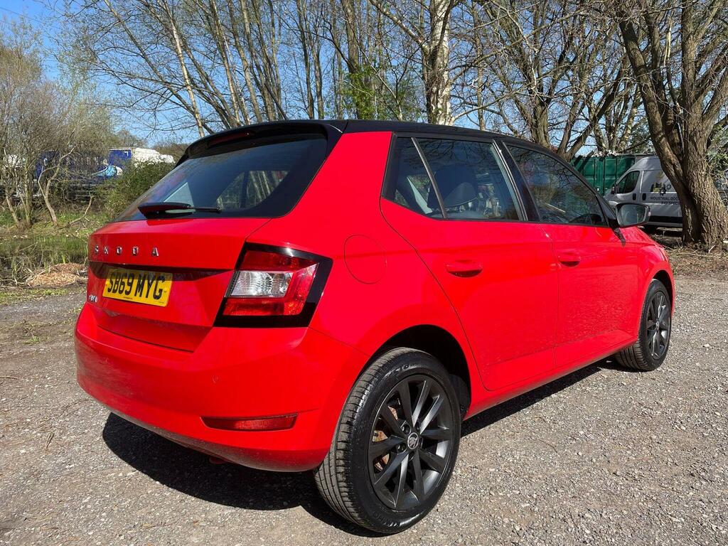 Skoda Fabia Hatchback 1.0 Tsi Colour Edition Euro 6 Ss Red #4
