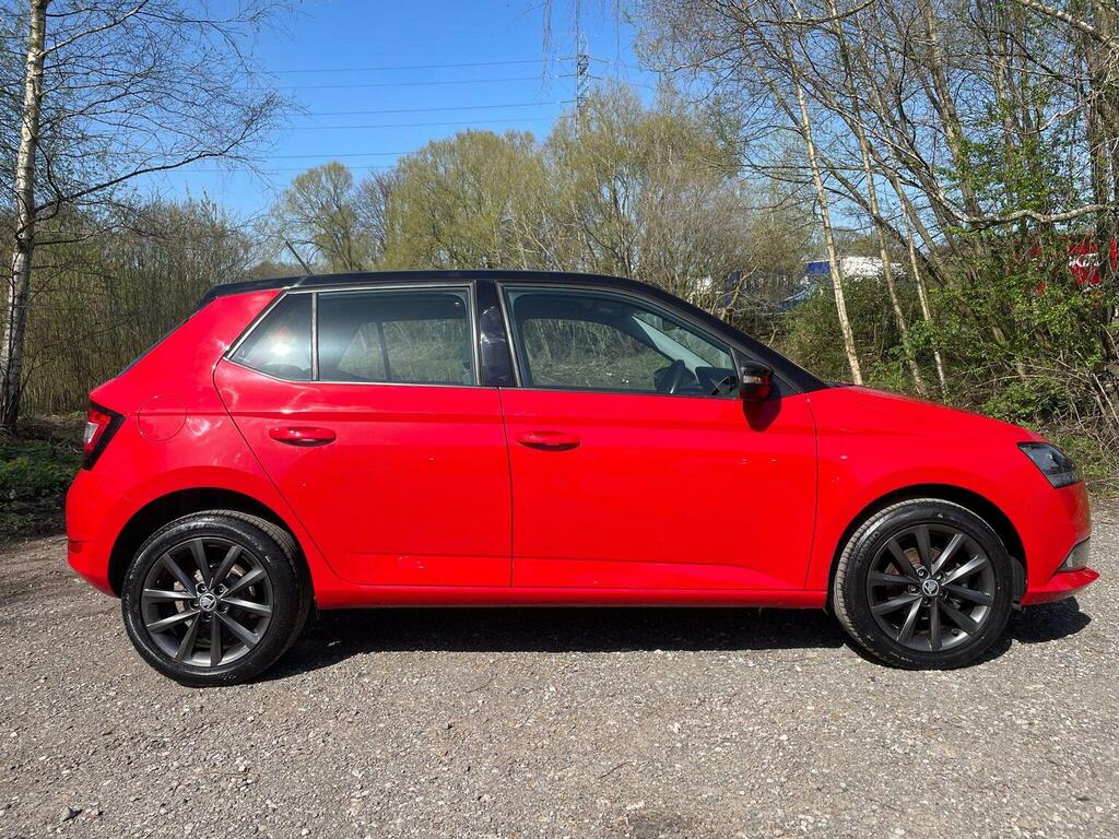 Skoda Fabia Hatchback 1.0 Tsi Colour Edition Euro 6 Ss Red #3