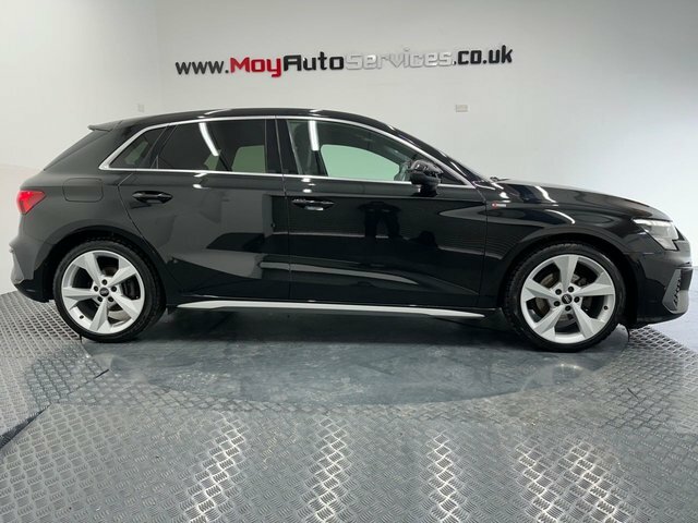 Audi A3 2023 2.0 Tdi 35 S Line Sportback S Tron GK23DJE Black #6