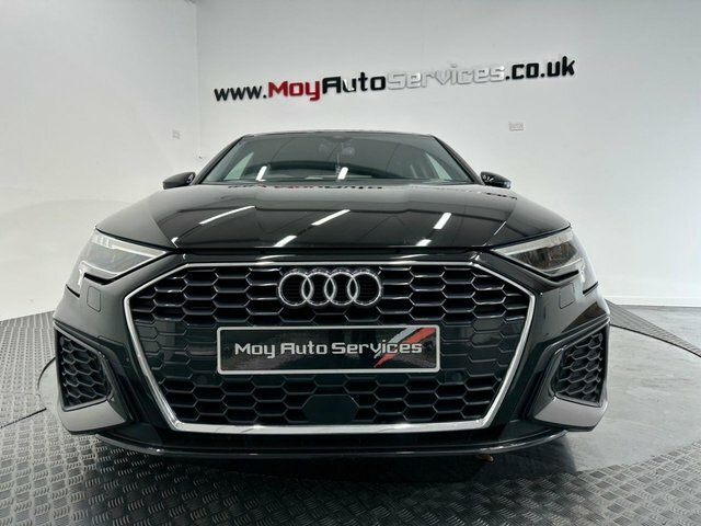Audi A3 2023 2.0 Tdi 35 S Line Sportback S Tron GK23DJE Black #2