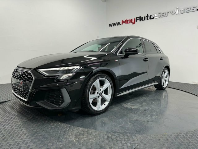 Audi A3 2023 2.0 Tdi 35 S Line Sportback S Tron GK23DJE Black #5