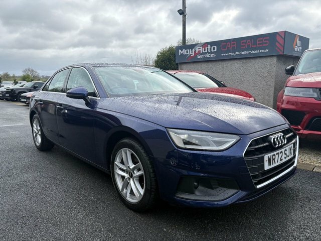 Audi A4 2022 2.0 Tdi 35 Technik Saloon S Tronic Blue