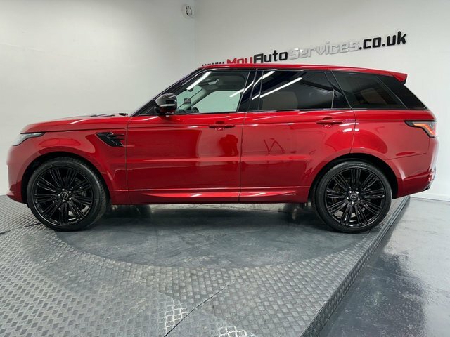 Land Rover Range Rover Sport 2022 3.0 Hse Mhev 246 Bhp YT22WXN Red #2