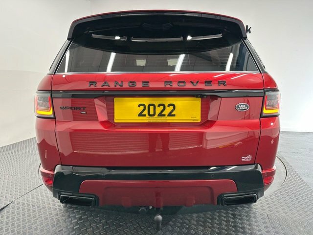 Land Rover Range Rover Sport 2022 3.0 Hse Mhev 246 Bhp YT22WXN Red #6