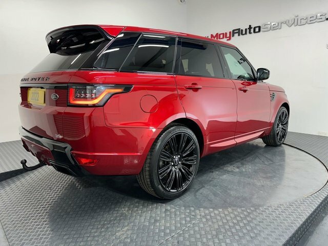 Land Rover Range Rover Sport 2022 3.0 Hse Mhev 246 Bhp YT22WXN Red #5