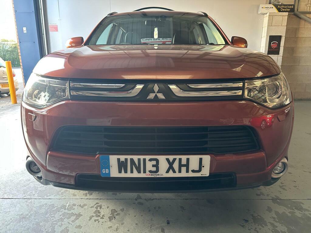Mitsubishi Outlander 2.2 Di-d Gx4 Suv Red #4