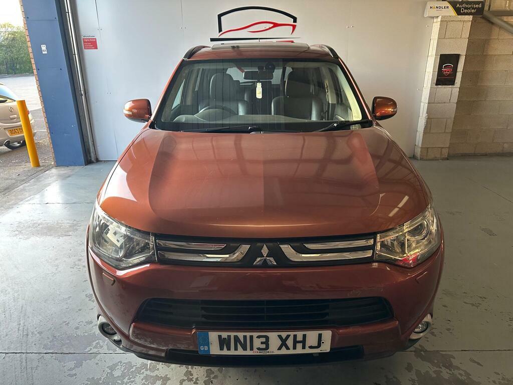 Mitsubishi Outlander 2.2 Di-d Gx4 Suv Red #3