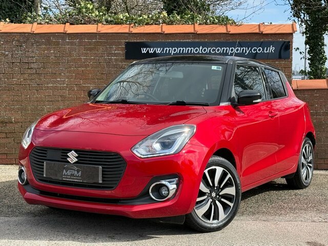 Suzuki Swift 1.0 Boosterjet Shvs Sz5 Hatchback Hybri Red #2