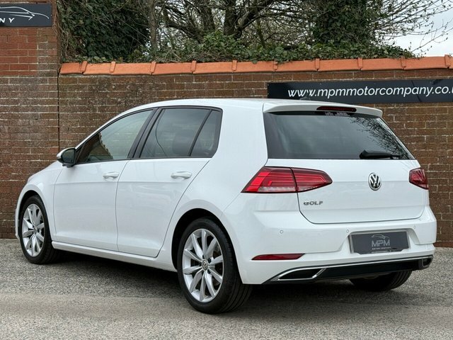 Volkswagen Golf 1.5 Tsi Evo Gpf Gt Hatchback Dsg Euro 6 SD19YKP White #6