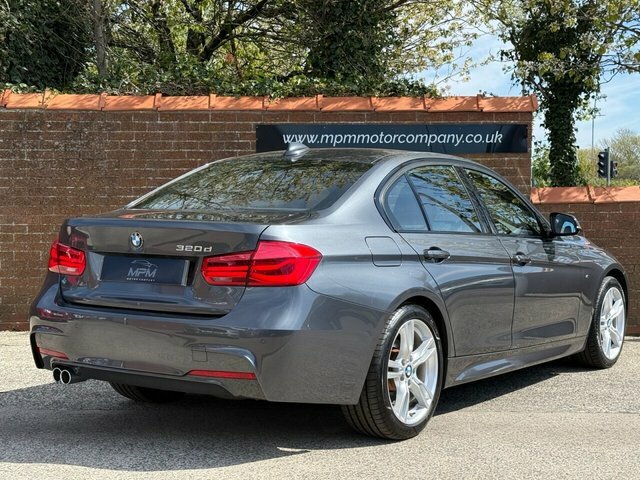 BMW 3 Series 2.0 320D M Sport Saloon Euro 6 S SB18UKW Grey #5